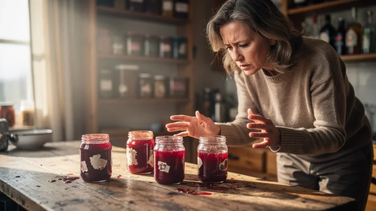 Quatre bocaux de confiture maison jetés faute d’étiquetage clair et de dates inscrites