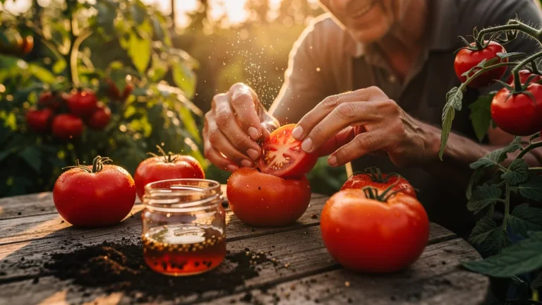 Récolte de graines de tomates maison pour ne plus jamais en racheter, jardinage durable et autonomie